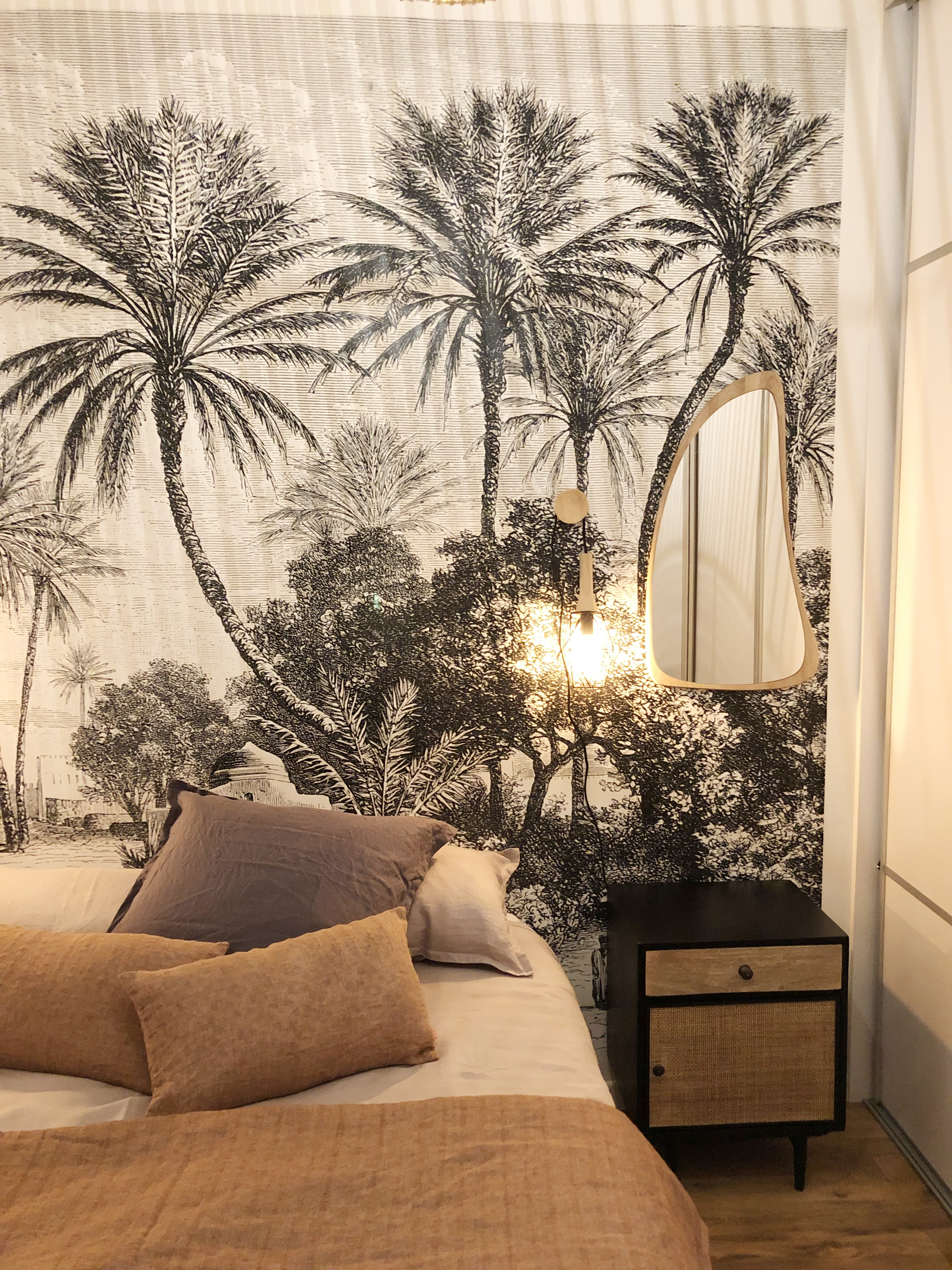 Aménagement Dune Chambre De Style Bohème Chic à Lyon 2 Vertinea