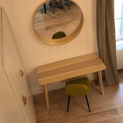 Appartement ancien réaménagé avec charme dans un style bohème chic - Décoration intérieure, aménagement, rénovation et suivi de chantier Vertinea à Lyon